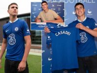 Chelsea confirm the transfer of Cesare Casadei from Inter Milan for £12.6m