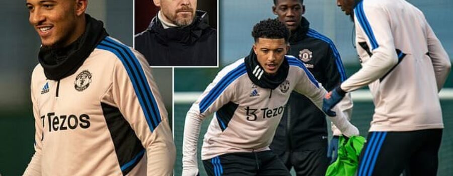 Erik ten Hag hints Jadon Sancho could return for Manchester United in the FA Cup against Reading