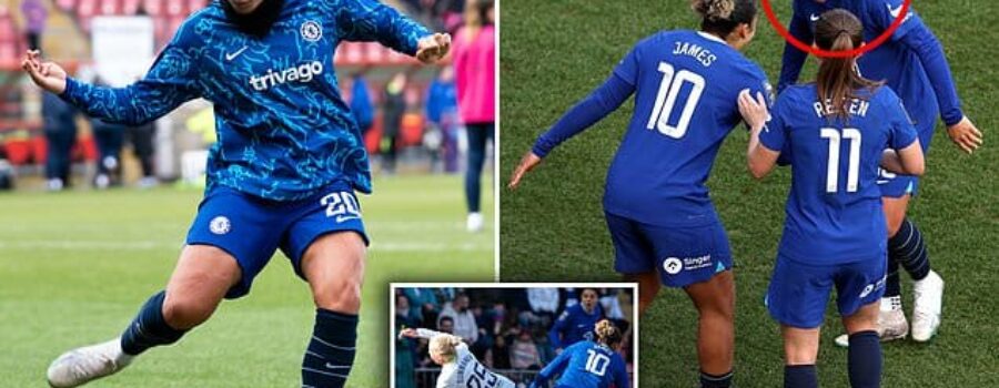 Sam Kerr’s amazing goal assist helps Chelsea move to the top of the Super League
