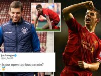 Ex-Liverpool defender Jon Flanagan jokingly asks when the club’s 2013-14 ‘bus parade’ will be