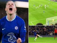 Chelsea star Maren Mjelde scored last-gasp penalty with NO players around the box due to rare rule