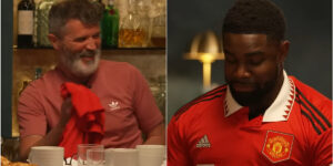 Micah Richards leaves Roy Keane howling by wearing United shirt ahead of FA Cup final