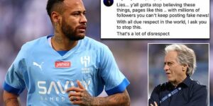 Neymar hits back at reports claiming ‘he asked for Al-Hilal manager Jorge Jesus to sacked’ as ‘LIES’ and ‘fake news’