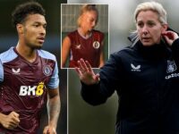 Aston Villa women’s team are ‘concerned’ about playing in ‘wet-look’ Castore shirts this weekend, confirms manager Carla Ward – who pays tribute to her ‘exceptional’ former player Maddy Cusack after her death