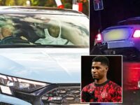 Marcus Rashford driven out of training days after the Manchester United star crashed his £700,000 Rolls-Royce as Erik ten Hag’s squad prepare for Crystal Palace test