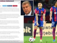 Barcelona accuse Sevilla of launching ‘unjustified and inappropriate attack’ on the club MINUTES before the sides’ match in LaLiga after their opponents express ‘outrage’ over Negreira Case