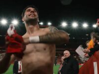 (Video) Lucky Liverpool fan catches Szoboszlai’s match-winning cup shirt
