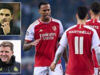 MARTIN KEOWN: Expect Newcastle to try and get under Arsenal’s skin at the Emirates… Eddie Howe will have noted how Porto disrupted the Gunners’ rhythm in the Champions League this week