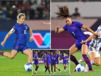 USWNT 4-0 Argentina: Jaedyn Shaw scores a brace inside 17 minutes as Alex Morgan and Lindsey Horan also find the back of the net as the Americans continue dominant start to CONCACAF W Gold Cup