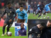 England fans claim it would be ‘crazy if Kobbie Mainoo doesn’t go to the Euros’ – as the 18-year-old’s highlights reel vs Belgium goes viral… with some lauding the Man United star as the ‘best player on the pitch’