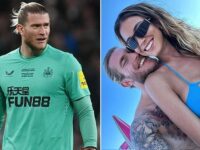 Lloris Karius’ Italian TV presenter fiancee tells him to LEAVE ‘very inconvenient’ Newcastle, where there are ‘no direct flights to Milan, Paris or Amsterdam’, to play in Italy after she gave birth to his daughter