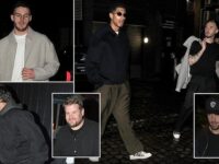 Harry Styles and James Corden party with England stars until 4am on ‘boozy’ night at A-list hotspot Chiltern Firehouse, as Jude Bellingham, James Maddison and Co toast Declan Rice’s 50th cap