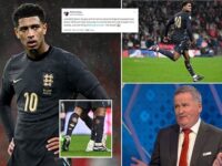 Richard Keys questions Jude Bellingham for cutting holes in his socks, while claiming the Real Madrid star ‘has tools to become England’s greatest player’… as the TV presenter continues to express his grievances over ‘sock-gate’