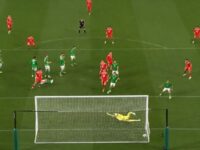 (Video) Liverpool PL winner scores international scorcher with trademark free-kick finish