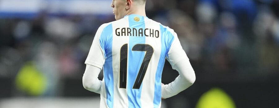 Alejandro Garnacho earns praise after first start for Argentina