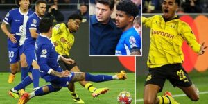 Ian Maatsen sends a pointed message to parent club Chelsea after he scores crucial goal in Borussia Dortmund’s Champions League quarter-final win over Atletico Madrid