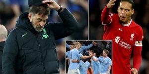 Liverpool boss Jurgen Klopp APOLOGISES after Everton defeat and admits only ‘a crisis’ at Man City and Arsenal can save their title hopes… as captain Virgil van Dijk questions if his team-mates ‘gave everything’