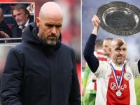 Ajax name Man United boss Erik ten Hag as their top managerial target – with the under-fire Dutchman’s tenuous situation at Old Trafford potentially opening the door for a sensational return