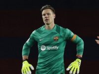 ‘Can we have a new goalkeeper already?’: Fans react as Barcelona’s Marc-Andre Ter Stegen makes terrible error to gift Hugo Duro an equaliser for Valencia in LaLiga clash