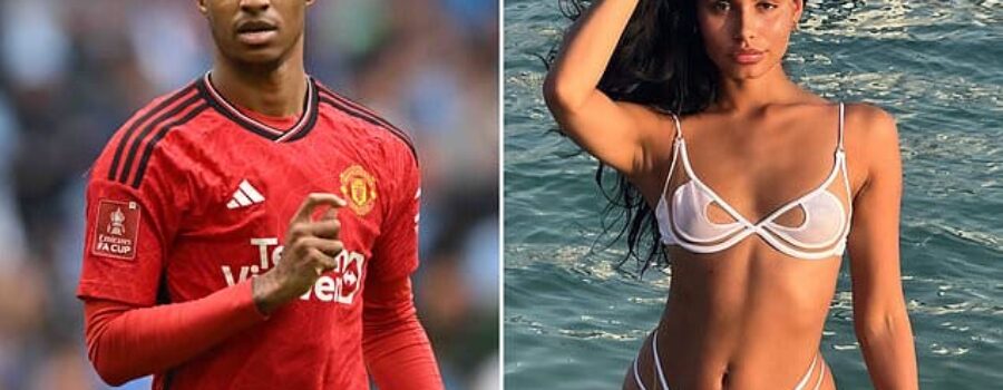 Marcus Rashford ‘spotted cosying up to Colombian-born model Erica Correa on a night out in Manchester’… as Man United prepare to listen to offers for their misfiring star