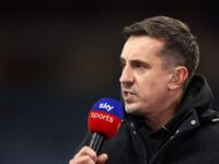 Gary Neville critical of Liverpool duo who ‘need to get a grip’ in Merseyside derby