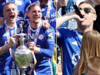 Jamie Vardy’s x-rated rant is picked up by microphone as Leicester celebrating winning the Championship title with bus parade