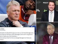 West Ham legend Tony Cottee SLAMS the club’s ‘classless’ owners over their treatment of David Moyes… amid uncertainty around the Scotsman’s future with Hammers