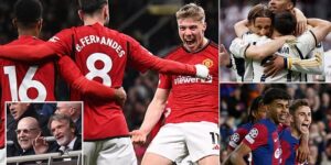 Revealed: Manchester United tops the world’s most valuable football clubs thanks to staggering £4.9BILLION valuation, study claims – but where does your team sit?