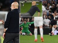 Arsenal fans FUME at Son Heung-min as footage reveals him laughing with Pep Guardiola after missing HUGE chance in Man City’s win at Spurs and denting Gunners’ title dream