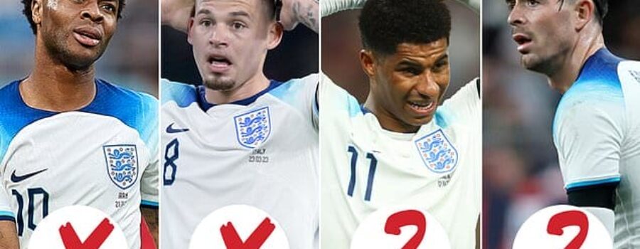 Star names including Jack Grealish and Marcus Rashford are in danger of missing the cut for England’s Euro 2024 squad as problems mount for Gareth Southgate, writes SAMI MOKBEL