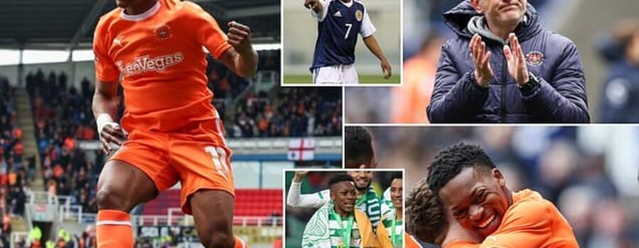 The rebirth of a boy wonder: How Blackpool breathed new life into KARAMOKO DEMBELE – who became an internet sensation at Celtic only to disappear from view – with Premier League clubs among those circling
