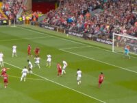 (Video) Harvey Elliott unleashes Louvre-worthy finish as Liverpool see off Spurs at Anfield