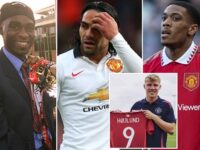 Andy Cole spearheaded a historic Treble, Radamel Falcao flopped and Anthony Martial outstayed his welcome… how Man United’s Premier League No 9s rank as Rasmus Hojlund takes the coveted shirt