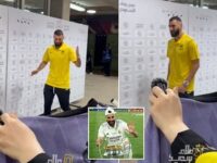 Karim Benzema ‘REFUSES to greet Al-Ittihad fans until he sees one with a Real Madrid shirt’ – as French striker highlights his legendary status at the Bernabeu