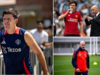 Harry Maguire claims speculation over Erik ten Hag’s future ‘damaged Man United’s performances and results’ last season as he praises manager for ‘handling it brilliantly’