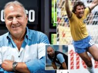 Brazil icon Zico is ‘robbed in Paris’ as briefcase containing £420,000 worth of items are ‘stolen from taxi’… after Javier Mascherano previously claimed thieves targeted Argentina’s Olympic base