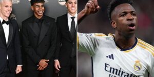 Barcelona appear to aim dig at LaLiga rivals Real Madrid with sarcastic tweet after they boycotted Ballon d’Or ceremony over Vinicius Jr snub