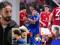 Ruben Amorim is handed injury blow before his first game in charge of Man United as star limps off while playing for his country during international break