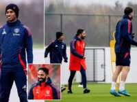 Marcus Rashford gives three-word verdict on Ruben Amorim’s first training session as Man United boss