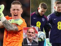 Jordan Pickford makes x-rated promise to new England boss Thomas Tuchel… and delivers parting message to Lee Carsley after his final match