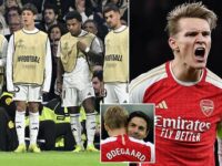 Arsenal ‘contact unhappy Real Madrid star over potential loan move’ – and view him as a ‘similar case to Martin Odegaard’ who has flourished since leaving the Bernabeu