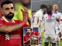 Lyon’s ‘asking price for Liverpool’s potential Mohamed Salah replacement is revealed’ – after cash-strapped Ligue 1 giants were ‘provisionally relegated