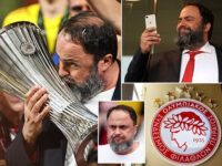 Nottingham Forest owner Evangelos Marinakis is accused of ‘supporting a criminal organisation and inciting sports-related violence’ –  but he claims he is being BLACKMAILED