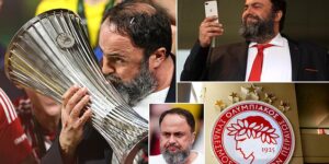 Nottingham Forest owner Evangelos Marinakis is accused of ‘supporting a criminal organisation and inciting sports-related violence’ –  but he claims he is being BLACKMAILED