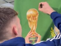 Northern Ireland flag depicts Conor Bradley as football legend; Liverpool fans will love it