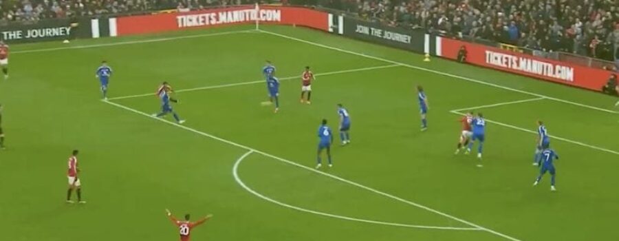 Video: Bruno Fernandes and Amad combine for fantastic opener against Leicester City