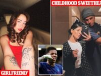 Enzo Fernandez’s goal celebration ‘is a message to his new Argentinian rapper girlfriend’, claim fans – just one month after Chelsea star split from his childhood sweetheart and mother of his children