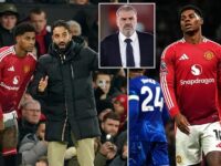 Tottenham boss Ange Postecoglou drops verdict on Marcus Rashford ahead of Carabao Cup quarter-final against Man United after the forward admitted he’s ready to leave Old Trafford