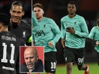 Liverpool’s ‘Kindergarten Kop’ is praised by Arne Slot as Reds boss leaves star players at home and fields youngsters in Southampton victory