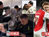 Revealed: The Premier League title challenger travelling the most over Christmas while Arsenal don’t even leave London – but how many miles will YOUR team rack up?